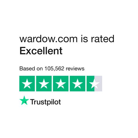 Read Customer Service Reviews of www.wardow.com .